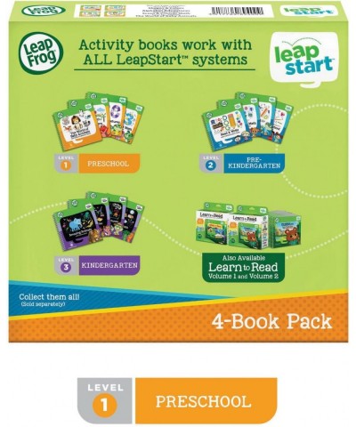 LeapStart Preschool 4-in-1 Activity Book Bundle with ABC Shapes & Colors Math Animals $76.94 Electronic Learning & Education ...