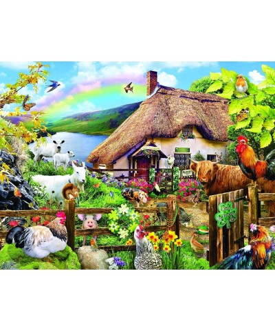 Luck of The Irish 300 pc Jigsaw Puzzle by SunsOut $21.75 Jigsaw Puzzles