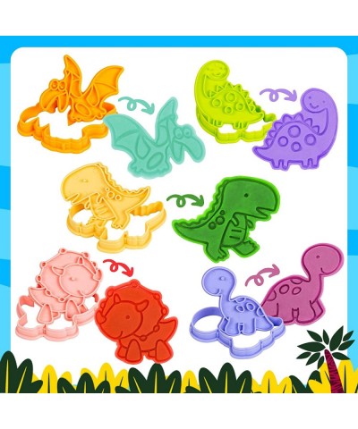 Dinosaur Playdough Tool Kit for Toddlers 3 4 5 Year Old Boys Girls Art & Craft Kit DIY Toy Set Make Your Own Play Dough Dinos...