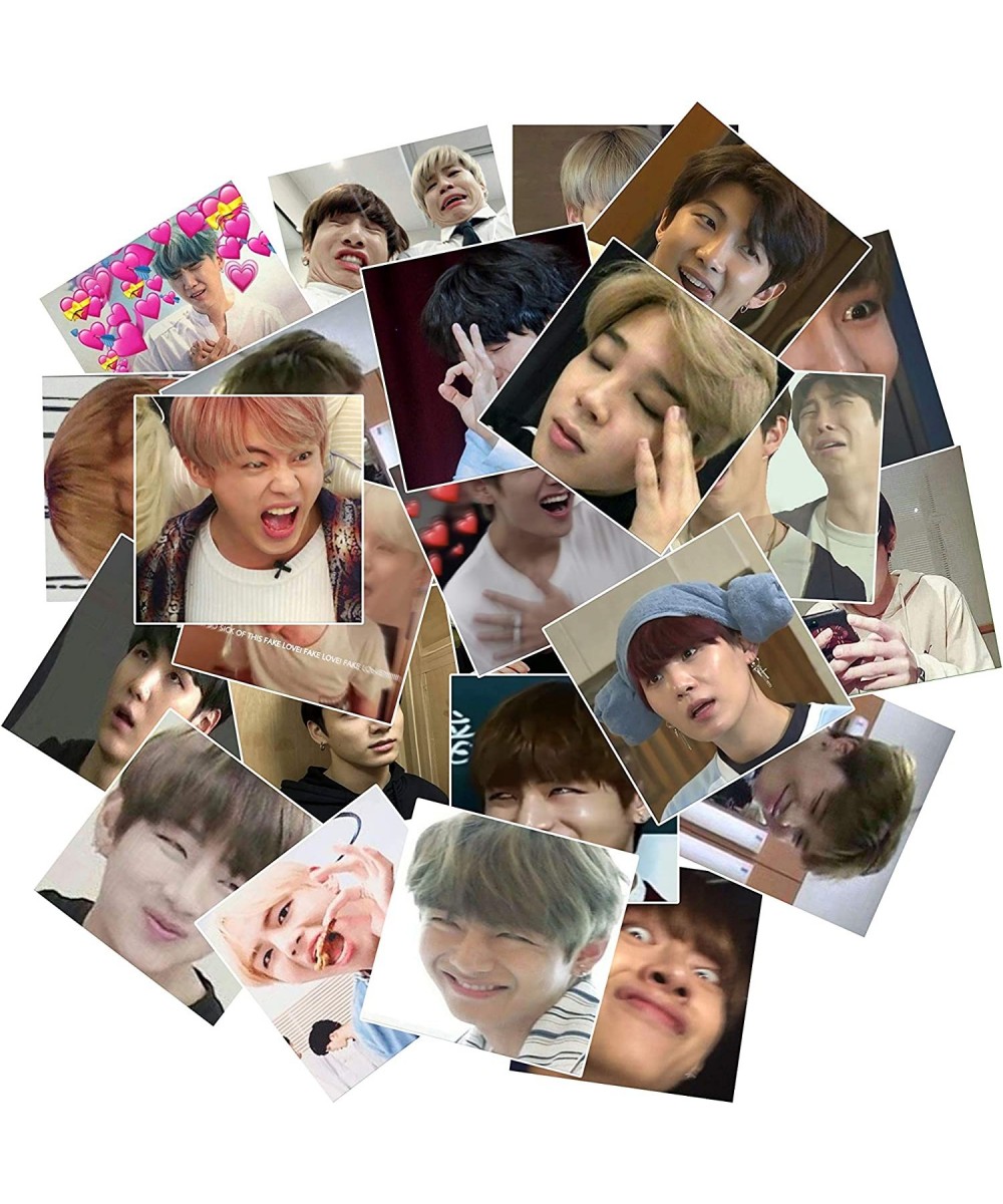 BTS Memes Funny Stickers - 25 PCS Vinyl Decal Kpop Set $29.76 Kids' Stickers