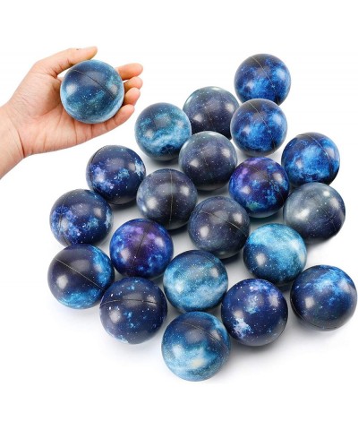 20 PCS Galaxy Stress Balls 2.5 Inch Space Theme Stress Balls Foam Squeeze Balls Stress Relief Balls for Finger Exercise Schoo...