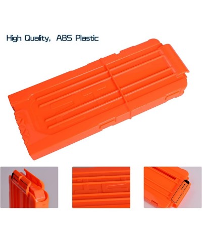 4 Pack 12-Dart Quick Reload Clip Magazine for Nerf N-Strike Elite Series (Orange) $24.17 Toy Foam Blasters & Guns