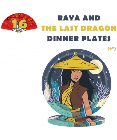 Raya And The Last Dragon Birthday Party Supplies Pack And Favors With Plates Napkins Banner Tablecover Bracelets Paper Fans $...