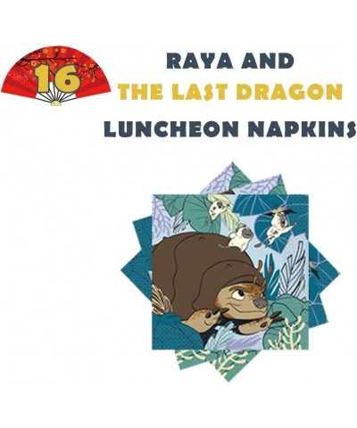 Raya And The Last Dragon Birthday Party Supplies Pack And Favors With Plates Napkins Banner Tablecover Bracelets Paper Fans $...