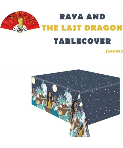 Raya And The Last Dragon Birthday Party Supplies Pack And Favors With Plates Napkins Banner Tablecover Bracelets Paper Fans $...