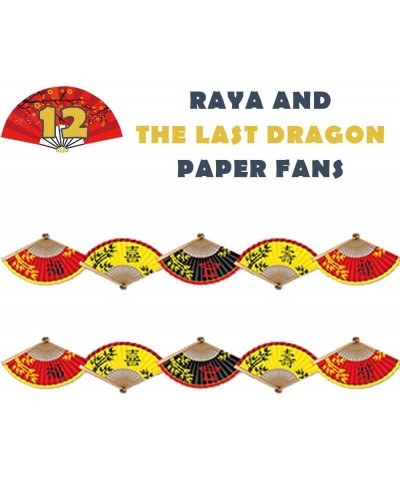 Raya And The Last Dragon Birthday Party Supplies Pack And Favors With Plates Napkins Banner Tablecover Bracelets Paper Fans $...