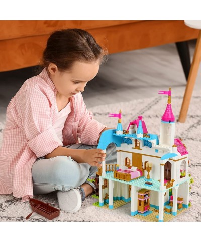 Friends Castles Building Blocks Princess Sets Castle Building Toy Kit Christmas Birthday Gifts for Girls 6-12 $73.41 Toy Buil...