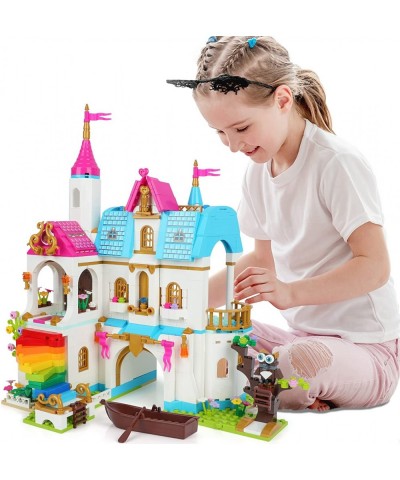 Friends Castles Building Blocks Princess Sets Castle Building Toy Kit Christmas Birthday Gifts for Girls 6-12 $73.41 Toy Buil...