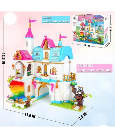 Friends Castles Building Blocks Princess Sets Castle Building Toy Kit Christmas Birthday Gifts for Girls 6-12 $73.41 Toy Buil...