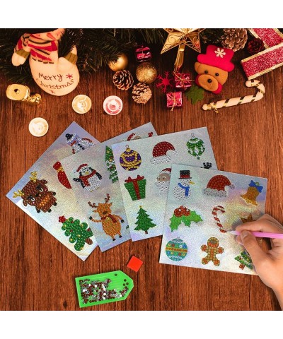 5D DIY Diamond Painting Kit 30 Pieces Christmas Big Diamond Painting Decorations Stickers Sparkling Art for Kids Adults Begin...