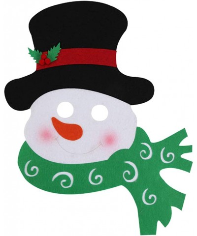 Christmas Snowman Mask Non Woven Christmas Cosplay Costume Party Mask Prank Prop for Christmas Party Supplies $17.97 Kids' Dr...