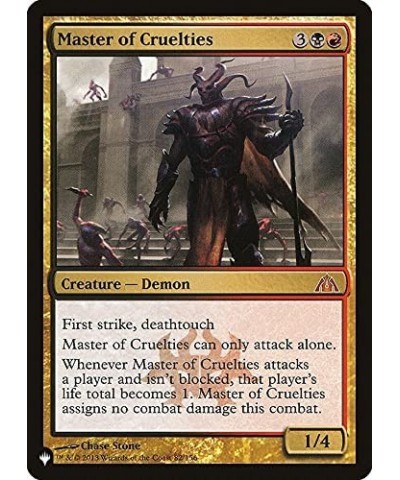 Magic: the Gathering - Master of Cruelties - The List $21.81 Trading Cards & Accessories