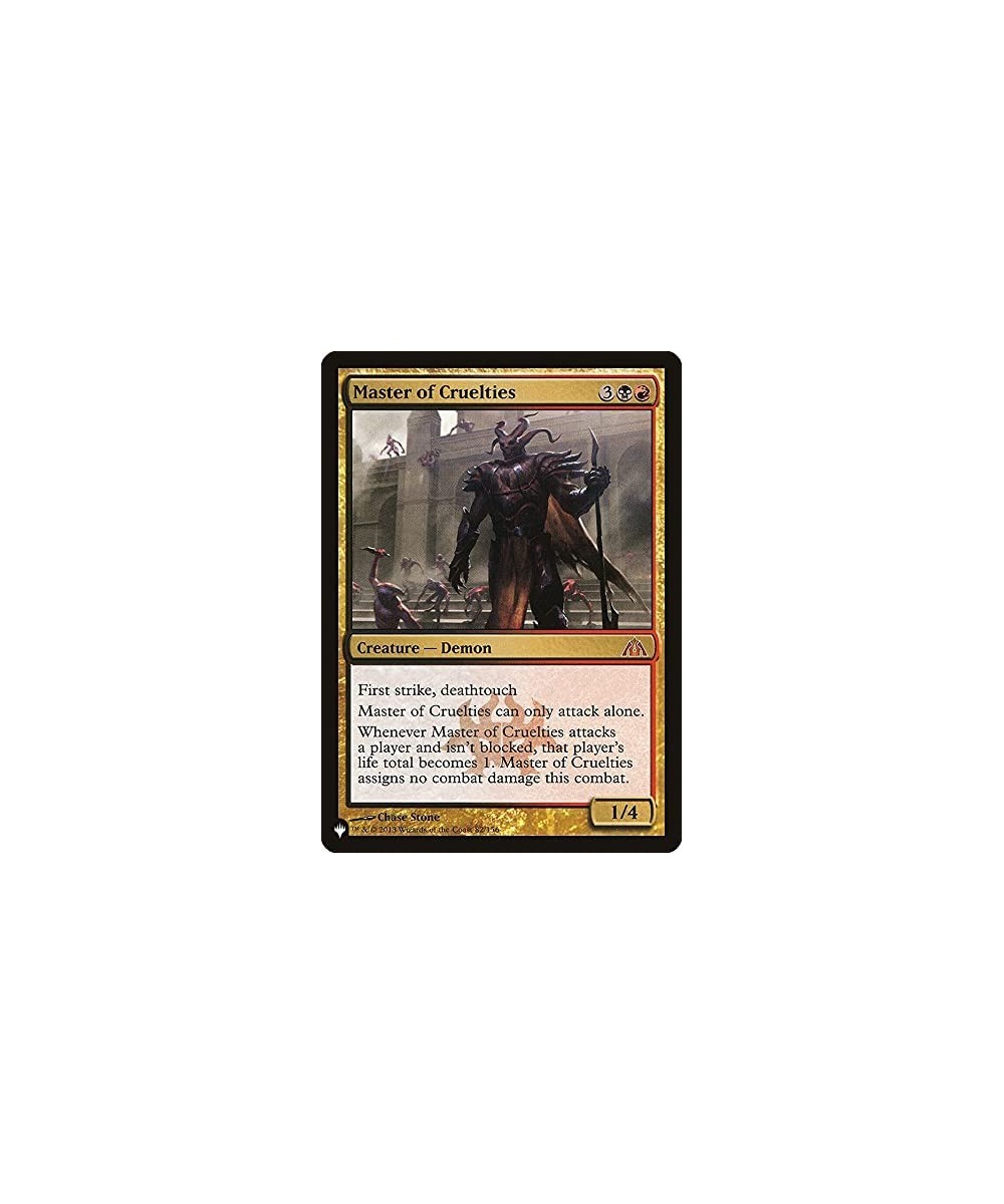 Magic: the Gathering - Master of Cruelties - The List $21.81 Trading Cards & Accessories