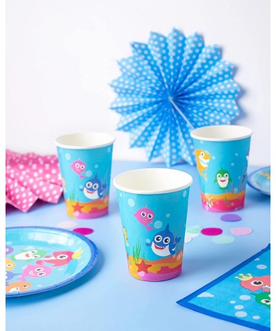 Shark birthday decorations $47.52 Kids' Party Tableware