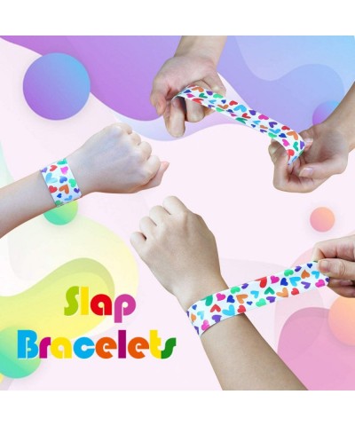 Animal/Heart Print Slap Bracelets Party Wrist Strap for Adult Teens Kids - 9" Assorted Colors (Pack of 25) $16.23 Kids' Dress...