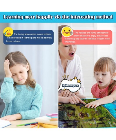 Electronic Interactive-Alphabet-Wall-Chart 2-in-1 Upgraded Sound on Double-Sided ABC Learning Poster for-Toddlers Educational...