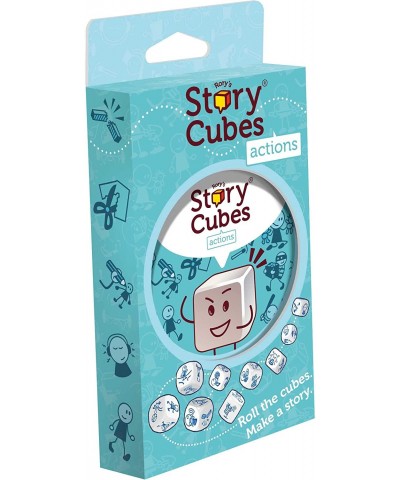 | Rory's Story Cubes Eco Blister Action | Dice Game | Ages 6+ | 1-12 Players | 20+ Minutes Playing Time Multicolor (ASMRSC302...