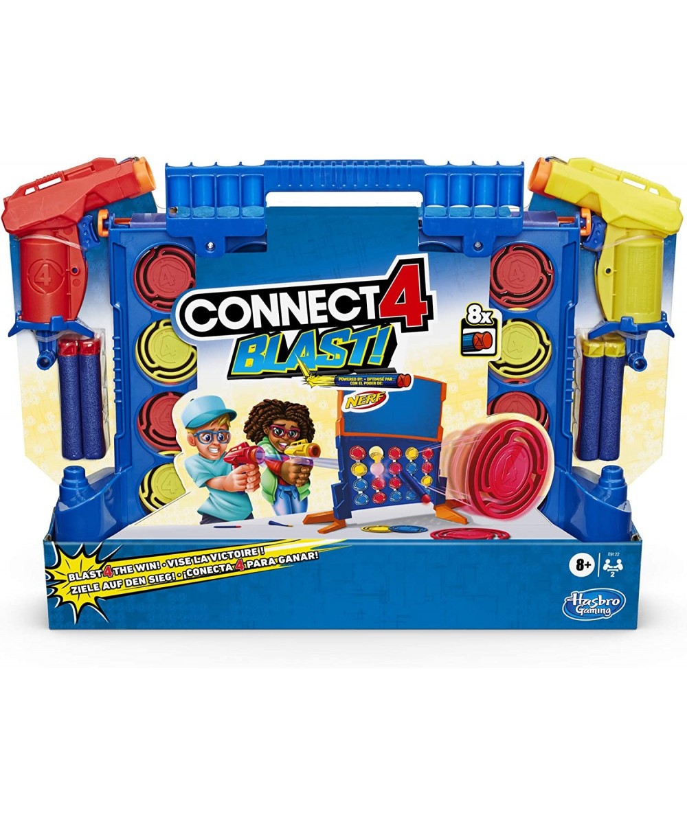 Connect 4 Blast! Game Powered by Nerf Includes Nerf Blasters and Nerf Foam Darts Game for Children Aged 8 and Up $44.85 Toy F...