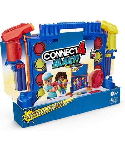 Connect 4 Blast! Game Powered by Nerf Includes Nerf Blasters and Nerf Foam Darts Game for Children Aged 8 and Up $44.85 Toy F...