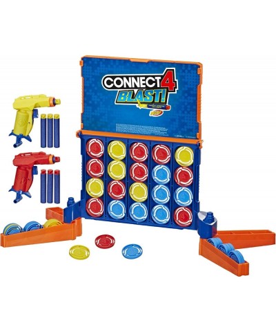 Connect 4 Blast! Game Powered by Nerf Includes Nerf Blasters and Nerf Foam Darts Game for Children Aged 8 and Up $44.85 Toy F...