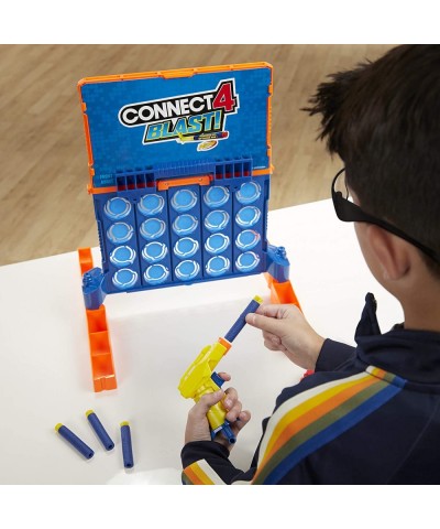 Connect 4 Blast! Game Powered by Nerf Includes Nerf Blasters and Nerf Foam Darts Game for Children Aged 8 and Up $44.85 Toy F...