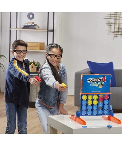 Connect 4 Blast! Game Powered by Nerf Includes Nerf Blasters and Nerf Foam Darts Game for Children Aged 8 and Up $44.85 Toy F...