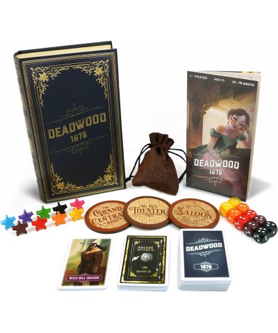 Deadwood 1876 Card Game of Strategy Deceit and Luck for 2-9 Players $43.88 Card Games