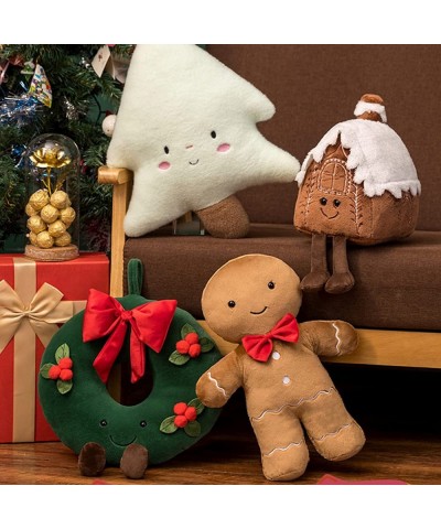 Christmas Plush Toys Cute Stuffed Animals for Girls Christmas Plush Pillow Soft Throw Pillows Sofa Cushion Christmas Party De...