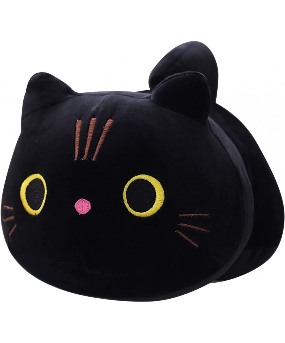 Cat Plushie Stuffed Animal Toy Pillow Cat Plush Toy Pillow Cat Squishmallow Anime Plushies Gifts for Boys and Girls (Medium B...