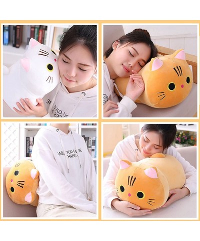 Cat Plushie Stuffed Animal Toy Pillow Cat Plush Toy Pillow Cat Squishmallow Anime Plushies Gifts for Boys and Girls (Medium B...