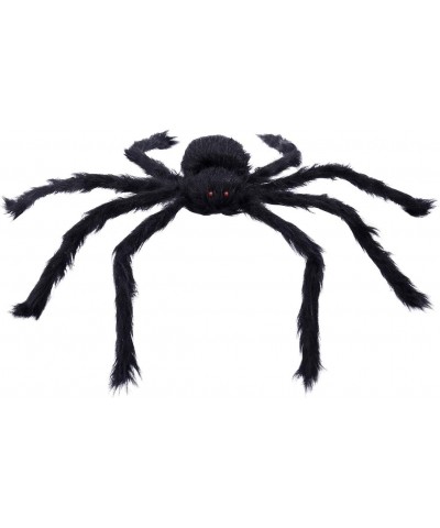 20" Black Large Spider Plush Toy Realistic Hairy Spider Halloween Party Scary Decoration Haunted House Prop Indoor Outdoor Ya...