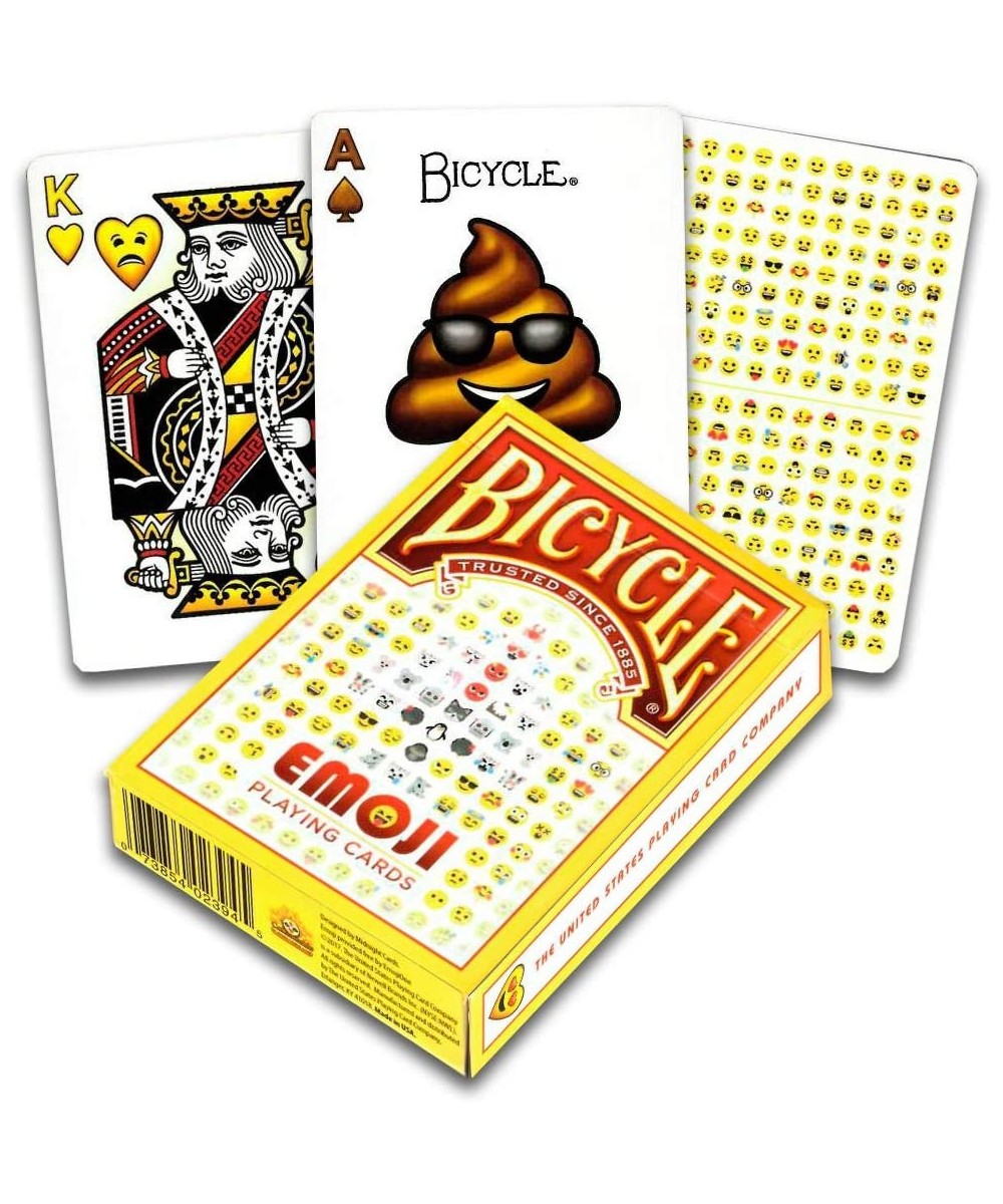 Bicycle Emoji Playing Cards USPCC - Sealed Deck $16.17 Card Games