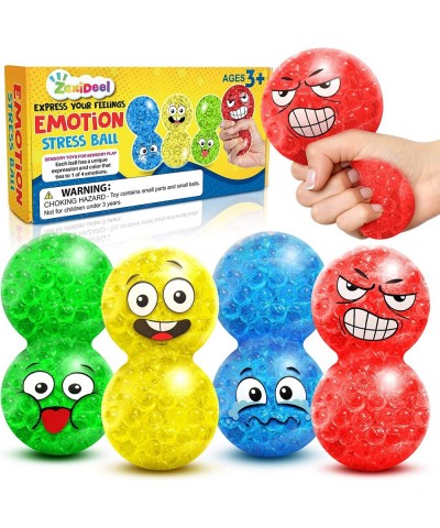 Emotion Stress Balls - Sensory Balls Fidget Toys for Kids and Adults - Express Your Feelings Squishy Balls Set Anxiety Relief...