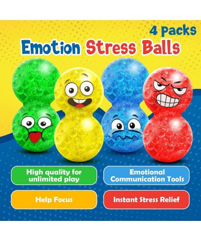 Emotion Stress Balls - Sensory Balls Fidget Toys for Kids and Adults - Express Your Feelings Squishy Balls Set Anxiety Relief...