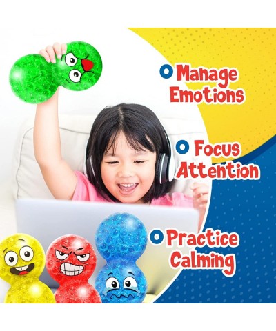 Emotion Stress Balls - Sensory Balls Fidget Toys for Kids and Adults - Express Your Feelings Squishy Balls Set Anxiety Relief...