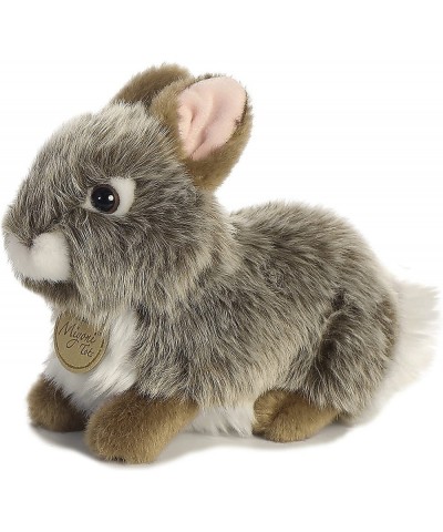 Aurora - Miyoni - 7" Baby Bunny - Grey $22.37 Stuffed Animals & Teddy Bears