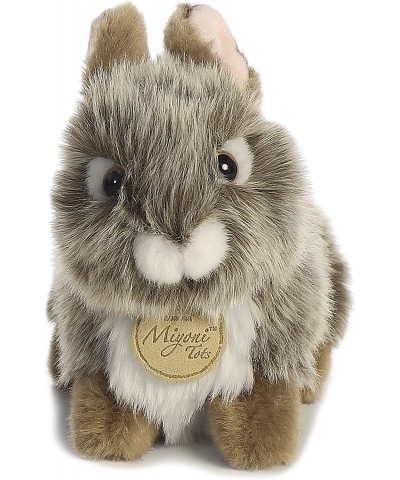 Aurora - Miyoni - 7" Baby Bunny - Grey $22.37 Stuffed Animals & Teddy Bears