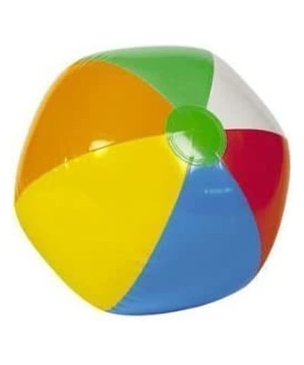 24 Mini BEACH BALLS/6-Panel Traditional Style Rainbow 6" BEACHBALLS/Pool Party FAVORS/WEDDING/Decorations/LUAU/2 DOZEN $28.06...