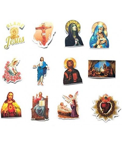 Jesus Christian Stickers Laptop Stickers Pack 68 Pcs Faith Wisdom Words Decals for Hydro Flask Water Bottle Laptops Ipad Cars...