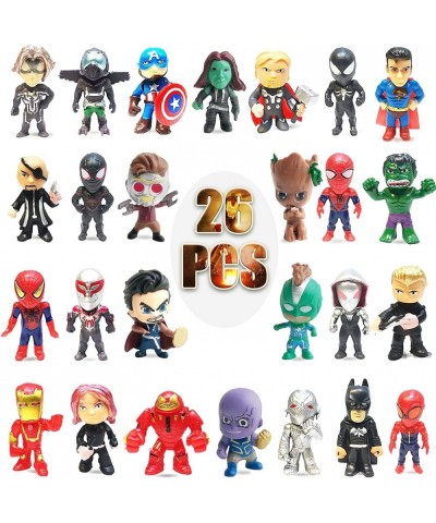 Superheroes Action Sets Mini Super Hero Figures Statues for Kids Ornaments Toys Small Superhero Figure Titan Hero Series Birt...