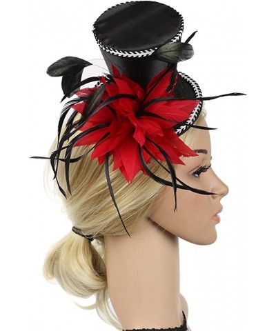 Women's Fascinator Red One Size $37.46 Kids' Dress-Up Accessories