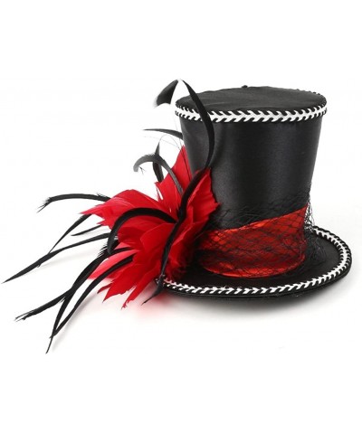 Women's Fascinator Red One Size $37.46 Kids' Dress-Up Accessories