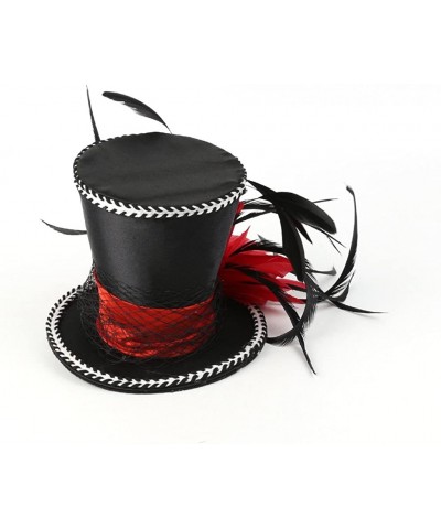 Women's Fascinator Red One Size $37.46 Kids' Dress-Up Accessories