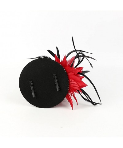 Women's Fascinator Red One Size $37.46 Kids' Dress-Up Accessories