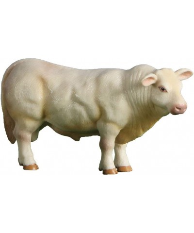 Charolais Bull - Realistic Bull 1/16th Scale $19.44 Play Figure Playsets