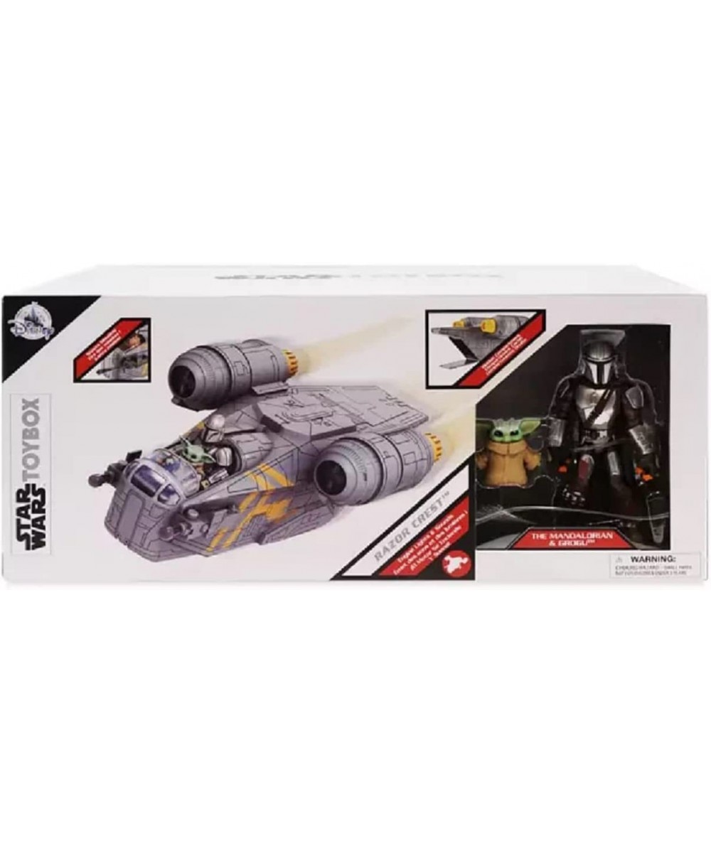 The Mandalorian & Grogu Action Figures with Razor Crest Set – Star Wars Toybox $61.93 Action Figures