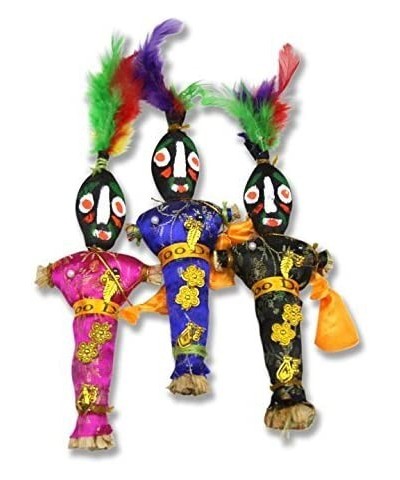 1 Authentic New Orleans Voodoo Doll - Assorted Colors $19.01 Gags & Practical Joke Toys