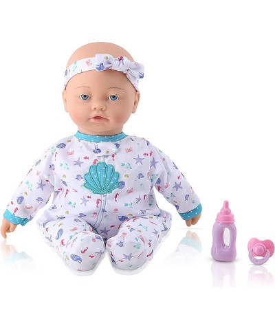 16 Inch Interactive Baby Expressions Doll & Accessories | Touch Activated Realistic Features and Sounds | Lifelike Moving Che...