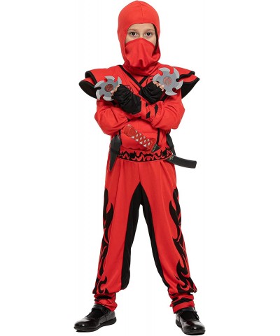 Red Kids Ninja Costume for Boys Halloween Costume Themed Parties $38.44 Kids' Costumes