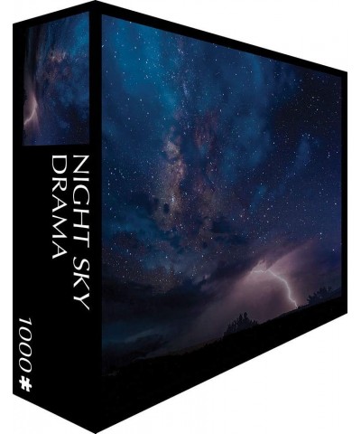 Night Sky Drama - 1000 Piece Jigsaw Puzzle $49.44 Jigsaw Puzzles